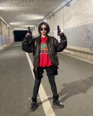 Ririka Instagram - 映画「先生！口裂け女です！」
いよいよ本日公開です🏍👻👏

沢山の方に観て頂けますように！
#先生口裂け女です
@nakamotofilms