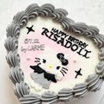 Risa Nakamura Instagram - LARME058本日発売です🩶 LARME×sugarnineの撮影の日、 いただいたかわいすぎる🎂♡