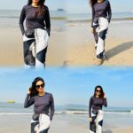 Rishikaa Singh Chandel Instagram - समंदर ने कहा मुझको बचा लो डूबने से मैं किनारे पे समन्दर लगा के आया हूँ !! #beachlife #rishikasinghchandel #photooftheday #bestoftheday
