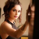 Rishikaa Singh Chandel Instagram - A Black Dress Is The Oxygen Of Fashion🎭 : : Hair - @patna.makeupartist Makeup- @kaynat__khan_ : : : #rishikaasinghchandel #actress #picoftheday #pictureoftheday #rishikasinghchandel #Life #Optimism #blackdress #fashion #shooting