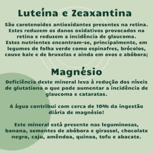 Rita Andrade Instagram - Visão & Nutrição 

Os alimentos têm o poder de nos dar ou tirar saúde. Nem sempre pensamos na saúde no prato 🥗, na importância e impacto dos nutrientes que ingerimos e nos podem (mesmo!) proteger contra, por exemplo, a degeneração da visão.

Sempre ouvimos dizer que a cenoura faz os olhos bonitos.. e faz de facto muito bem aos olhos, mas bonitos são todos 😅

Neste post quis mostrar que há alimentos e suplementos que são excelentes para a saúde ocular mas não posso deixar de lembrar que cada prato pode ser funcional e dar-nos SAÚDE no geral. ❤️

Em Portugal estima-se que 5% da população sofre de glaucoma (a principal causa de cegueira). Vamos lá fazer pequenas mudanças para grandes resultados e ver 👀 bem se temos os nutrientes necessários no prato 🤗

Para um plano alimentar personalizado pode marcar a sua consulta de nutrição funcional através do 911556990 na clínica MindEat (presencial ou online) ou marcar através da nossa agenda do site www.mindeat.pt👩🏼‍⚕️

PS: O olho da fotografia fui eu que fiz… 😅 #meufilhomeuamor