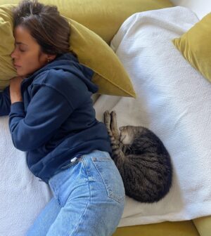 Rita Ferro Rodrigues Instagram - Há 17 anos colado a mim ❤️
O meu velhinho é um grande amigo. 
Matias 🐱
#gatovelho #gato #gatosdoinstagram