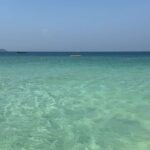 Rita Ferro Rodrigues Instagram - Dia 10🌴🦀 As ilhas Phi Phi😍 É que nos ia dando uma coisinha, logo à chegada ao @saii.phiphiislandvillage ( só se chega de barco !) com as tonalidades da água azul escuro, azul céu , verde esmeralda, um caleidoscópio de cores e peixes à volta do barco e nós mais uma vez de boca aberta. Andamos por este país de boca aberta com tanta e absurda beleza. O dia foi todo sem fazer nenhum - ainda não tinha acontecido nestas férias, o prazer de nada fazer. Mergulhos, abraços , beijinhos salgados, ataques de riso, festinhas nas costas, sestas, confidências e tudo repetido mais uma vez e outra e outra até o Sol se encostar à montanha , preguiçoso, e a noite cair serena embalada pela concerto de cigarras ( tão afinadas, iniciaram a sinfonia todas ao mesmo tempo 🎶( ver stories) Amanhã vamos fazer snorkeling e vamos a Maya Bay . Vamos também visitar a ilha dos macacos 🐒 mas eu hoje já estive a fazer macacadas o dia todo, em estágio 🙈 Melhor do que o som das ondas a rebentarem indolentes na praia, melhor que o concerto da cigarras, melhor do que as sinfonias matinais da passarada multicolor, as gargalhadas dos meus filhos são a minha banda sonora preferida. Últimos dias desta viagem maravilhosa por uma Tailândia que cura e cicatriza (porque nos embala em amor e esperança, numa ternura sem esforço que vem da terra, do mar, das estrelas e dos corações bonitos deste povo tão gentil ) Até amanhã ✨ #SAii #SAiiscapes #saiiPhiphiIslandVillage #bestravel #bestravelviagens