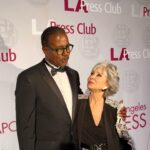 Rita Moreno Instagram - Tonight I presented my friend and a damn good journalist, @thebillwhitaker with the Joseph M. Quinn Award at the @lapressclub.