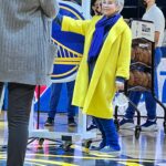 Rita Moreno Instagram - Had a blast rooting on my @warriors with Nandy and David last night - They even let me ring the bell too...My inner 10 year-old-self was released!!! Hey Warriors, you know where to find me, I want to do that again!!! Nice to meet you @mcuban!!