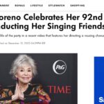 Rita Moreno Instagram - Who would have thought little Rosita from Humacao, Puerto Rico would be making headlines on her 92nd Birthday...I surely didn't!! Thank you everyone who helped make not only the past year but every year memorable. Here's to the best one yet!!