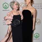 Rita Moreno Instagram - Dear Frends, I just have to share with you yet another thrilling experience in my amazing life which took place just a couple of days ago. The Producers Guild Awards bestowed on this proudly beaming Puerto Rican woman, the #StanleyKramerAward for, essentially, a lifetime of public service to issues that matter to me. As if that weren't enough, my friend, Jessica Chastain got up from her bed at three in the morning from a location where she is filming just to hand it to me. That is a friend! I hasten to add she makes cameos look dowdy. Lordy, Lordy, she is one gor-jus female!! Thank you, Jessica!