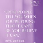 Rita Moreno Instagram - @hodakotb and @theritamoreno caught up in the latest episode of Hoda’s “Making Space” to talk Rita's struggle with her Hispanic identity growing up, her role as Anita in 'West Side Story,' and so much more. 🎧 Listen to the full episode wherever you get your podcasts.