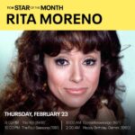 Rita Moreno Instagram – Here we are, the last Thursday in February…but certainly not the least! How bout this finale of films on @tcm for the last installment of #StarOfTheMonth? Wowzas!!!

What was your favorite film this month?