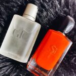 Rita Tiecher Instagram - Como o dia dos solteiros foi ontem, em comemoração a @belezanaweb e @bumble_brasil me enviou esses dois perfumes maravilhosos da Armani, que eu posso usar tanto pra um date com um boy que vou arrumar lá no Bumble (pq não sou boba né rs) quanto para meu momento sozinha de autocuidado e amor. Maravilha, né? Deixei uma super promoção incrível nos meus stories pra vocês, corre pra vê e se jogaaaa! #DêOPrimeiroPasso #ConexaoBlzBumble #publi #publicidade