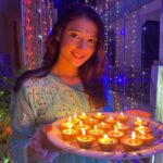 Ritika Nayak Instagram - Happy diwali to everyone 🪔✨ Stay safe & enjoy lots of sweets✨💜 #happydiwali #ritikanayak
