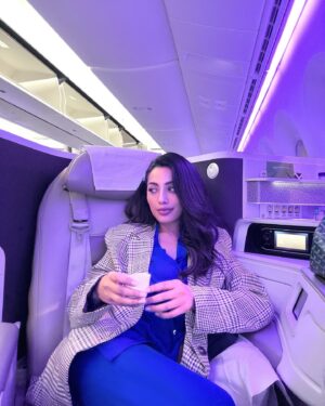 Riya Ray Instagram - Unbelievable when your Pinterest board titled ‘dreams’ becomes your reality 😇

Thank you @saudi_airlines for the excellent service!