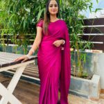 Riya Vishwanathan Instagram - Loving myself after a long time 🫶🏻 In love with the work of the blouse @saleemakamal . . Saree @march8collection Blouse @saleemakamal Locay @rajkamalshootinghouse . . #post #pic #picoftheday #ootd #saree #shoot #shootday #maha #zeetamil #sandakozhi #riyavishwanathan