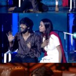Riya Vishwanathan Instagram - Ninaithu ninaithu paarthaal❤️ #DanceJodiDanceReloaded2 #DanceJodiDance #DJD #Guru #RiyaVishwanathan #7grainbowcolony #namuthukumar #selvaraghavan #yuvan