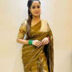 Riya Vishwanathan Instagram - Maha’s sarees and blouse from @sdduniqueboutique_97 . . . #sandakozhi #zeetamil #maha #riyavishwanathan