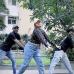 Riya Vishwanathan Instagram - Heart’u nikka laaa ❤️ . Singer turns to a single take dancer @sivaangi.krish Rock star @official_harshavardhan . Choreography ❤️ you have more way to go @karthick_s_ramesh_ . . #reels #reelsinstagram #reelitfeelit #reelkarofeelkaro #mediamasons #album #albumsong #riyavishwanathan