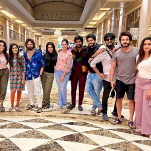 Riya Vishwanathan Instagram - Happy friendship day my people ❤️ 
#sandakozhi team 
Thanks @niyazj_official for taking care of  me every single second in our set and also outside. You are sucha sweet heart ❤️ #bestbestfriend 

Thanks @vjkathir_ you are the coolest always da mama ❤️ macha ♾️ mama for life ❤️
Thanks @subalakshmirangan we just started vibing and you are one fun bomb ❤️

Thanks @navin_kishore17  anna, you are the best always ❤️ Dei lovliya dei ❤️ 

Thanks @rajaelangovan_offi , nee oru naal Illa na kuda Yetho miss panra mariyae irukum anna, nee oru father material and you know I love you ❤️

Thanks @mohanavj you are really a sister of mine ❤️ I love pulling ur legs because you are my sister ❤️

Thanks @im_keerthi_keeks_  thango Neraiya Enga kuda Veyila vaa, fun panalam, happy’a irukalam .. champ you’re! 

Thanks @anisha_ishwarya and john for joining us .. you both are just awesome and especially john, you are awesome man! Aishu ❤️
.
.
#happyfriendshipday 
#friends #friendsforever #friendshipgoals 
#friendshipday #post #sandakozhi 
#zeetamil