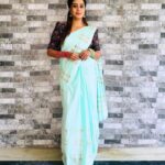 Riya Vishwanathan Instagram - Festive season with @sdduniqueboutique_97 . . . #sareelover #loveforsaree #sandakozhi #zeetamil #maha #riyavishwanathan