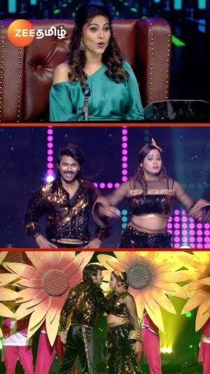 Riya Vishwanathan Instagram - Vanthu Aadadi…!!!💥
Dance Jodi Dance Reloaded 2 | Retro Round | Sat and Sun 7PM.

#DanceJodiDanceReloaded2 #DanceJodiDance #DJD #Guru  #riyavishwanathan #ZeeTamil