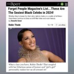 Robin Thede Instagram - I’m screaming!!! Not me on a list with Beyoncé and Rihanna??? Thank you for including me @the.root @shanellegenai!