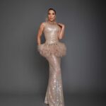 Robin Thede Instagram - An OUTSTANDING night at the @naacpimageawards celebrating so many talented folks plus our @ablackladysketchshow win!! ✨ I loved everything about this Josephine Baker inspired look!! Styling: @bryonjavar 👗 @sebastiangunawanofficial 👠 @lesilla 💎 @grazielagems 💇🏽‍♀️ @hair4kicks 💄 @jennbennettmakeup 📷 @tyrenredd