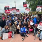Robin Thede Instagram – I can’t believe it’s been a year. Sending strength to all my fellow union members! #FBF