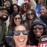 Robin Thede Instagram – I can’t believe it’s been a year. Sending strength to all my fellow union members! #FBF