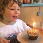 Robin Tunney Instagram – He got freaked out when the candle went out!!!! Thanks for all the birthday wishes everyone! It’s going to be a great year! I can feel it!!!