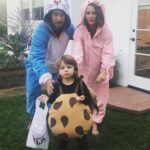 Robin Tunney Instagram – We’re the people that i made fun of before I had children. I love you @shiriappleby #milkandcookies #halloweencostume