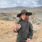 Robin Tunney Instagram – Oscar finds rocks ridiculously captivating. Picture by Nicky.