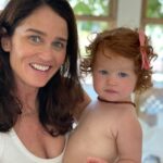 Robin Tunney Instagram – Thank heaven for little girls. #redheadgirl