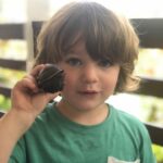 Robin Tunney Instagram – #snailsofinstagram Oscar is finding the biggest ones ever here!!!