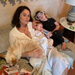 Robin Tunney Instagram – Everybody wants a piece of me in this house.