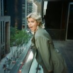 Robyn Instagram - The view was incredible and there was an afternoon sun all along 53rd st. Not blurry at all.        Photo by @hannahtw Styling by @tamararothstein1 Makeup by @steviehuynh Hair by @lucas.a.wilson