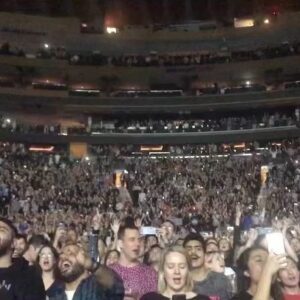 Robyn Instagram - Two years ago today, on #internationalwomensday, we were in Madison Square Garden singing together 😍