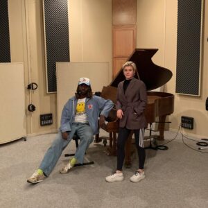 Robyn Instagram - Thank you for all the love this week for our Buffalo Stance cover. In the true spirit of @nenehcherryofficial this was a collective effort by people with a multidimensional sense of culture and belonging. From recording while touring in London and Reno with @devhynes pre pandemic and recording vocals in Stockholm lockdown with @mapeiofficial to being inspired by my friend @decida and @kyaal’s remix “Buffalo Stance - Nostalgia For What Never Was” for the exhibition “Folkmusik 2.0”. Special thank you’s to @michelzitron for producing vocals with me.
 
Photo by @hannahtw