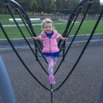 Robyn Brown Instagram - Fun at the park with my two babies. My older kids were out for the evening with friends and so it was just the three of us. Ari is such a little warrior princess. She is so fierce and strong but yet so sweet and nurturing too. Her favorite color is pink and she HAS to wear a skirt or dress everyday but Sol will wrestles her to the ground and she will laugh and say “I am ok. I am ok.” Sol is serious and deep and loves learning. He wants to build robots one day. He is so smart! Every once in a while his more playful side comes out and it is a kick! He has the best dab I have ever seen. 😘😍 #ilovebeingamommy #awonderfullife #theyaremyworld