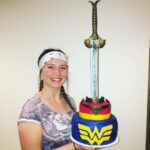 Robyn Brown Instagram - This sweet daughter of mine spent so much research and time making a Gluten free, Sugar free, Wonder Woman cake for my birthday this year. I feel so loved!! She is really an amazing person and I hope we are always close. #ilovebeingamom #awonderfullife #wonderwomancake #ilovewonderwoman