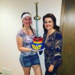 Robyn Brown Instagram - This sweet daughter of mine spent so much research and time making a Gluten free, Sugar free, Wonder Woman cake for my birthday this year. I feel so loved!! She is really an amazing person and I hope we are always close. #ilovebeingamom #awonderfullife #wonderwomancake #ilovewonderwoman