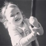 Robyn Brown Instagram - I love Ari’s zeal for life. I tried to put her on a safer swing but she wanted to go on this one so badly. She loved it. So did Solomon. They got in line over and over. I really enjoy spending time with my children and seeing the joy in their eyes. It is such a wonderful gift from God. #ilovebeingamom #awonderfullife #warriorprincess #hecouldbethenextindianajones