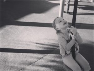 Robyn Brown Instagram - I love Ari’s zeal for life.  I tried to put her on a safer swing but she wanted to go on this one so badly.  She loved it.  So did Solomon.  They got in line over and over.  I really enjoy spending time with my children and seeing the joy in their eyes.  It is such a wonderful gift from God.  #ilovebeingamom #awonderfullife #warriorprincess #hecouldbethenextindianajones