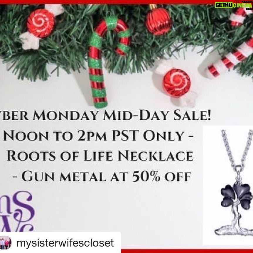Robyn Brown Instagram - #Repost @mysisterwifescloset with @get_repost ・・・ Cyber Monday Mid-Day SALE! MSWC Roots of Life – Gun Metal at 50% OFF! Use code MIDDAY50 at checkout. Shop: mysisterwifescloset.com One of the original pieces designed by @kodywinnbrown . Get one before they are gone for good.