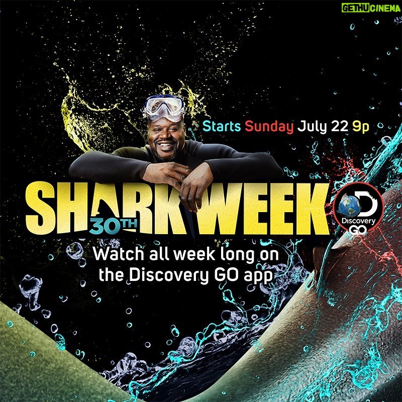 Robyn Brown Instagram - #SharkWeek begins July 22 at 8p! Watch all week long on @DiscoveryChannel and the #DiscoveryGO app. @SharkWeek