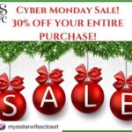 Robyn Brown Instagram – #Repost @mysisterwifescloset with @get_repost
・・・
Cyber Monday SALE! 30% OFF your entire purchase!
Use code CYBER30 at the checkout.
Shop: mysisterwifescloset.com