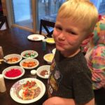 Robyn Brown Instagram – Decorating Christmas sugar cookies, eating super nachos, watching Christmas movies, drinking cocoa, and being together is what we do as a family the Saturday after Thanksgiving.  #familychristmastraditions #sugarsprinklesonthefloor #loudandfun #christmascookies #christmasisrightaroundthecorner