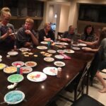 Robyn Brown Instagram – Decorating Christmas sugar cookies, eating super nachos, watching Christmas movies, drinking cocoa, and being together is what we do as a family the Saturday after Thanksgiving. #familychristmastraditions #sugarsprinklesonthefloor #loudandfun #christmascookies #christmasisrightaroundthecorner