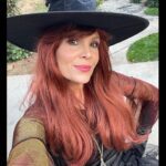 Robyn Lively Instagram – Happy Halloween Bwitches! 🔮 I piecemealed this costume from various thrift stores and it’s one of my favorites! 

#halloween #witch