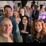 Robyn Lively Instagram - I actually can’t gush enough over the sensational performance by my friend @masonalexanderpark headlining as the Emcee in Cabaret @kitkatclubldn! A highlight to our trip! 5th photo is from a film we did together last year, National Anthem. ♥️