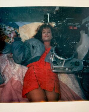 Robyn Lively Instagram - If you know you know 💃🏻The Nike’s are kinda fire btw. So I just realized something cool, the last photo is a “cheat” shot. Can you see the zit cream on my face and the peach pillow? It’s actually the scene in the beginning of the film where my eyes pop open in my bedroom from the dream sequence montage, only we didn’t film that in a bedroom but up on the rooftop in downtown LA the night we filmed the opening dance sequence! So cool right?! It was an extreme close up so you couldn’t see what I was wearing or where we actually were! And that’s how they do it folks! 🎥❤️ PS Michael Jackson look alike is the choreographer for that opening dance. I was obsessed w him! The greatest ever! 

#fbf cuz I missed #tbt #teenwitch #80s rule #nostalgia