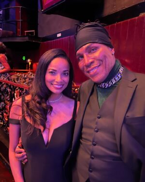 Rochelle Aytes Instagram - #Aboutlastnight Thank for the invite @hollywoodbeautyawards! 
What a beautiful event!
So nice seeing you @dandremichael!